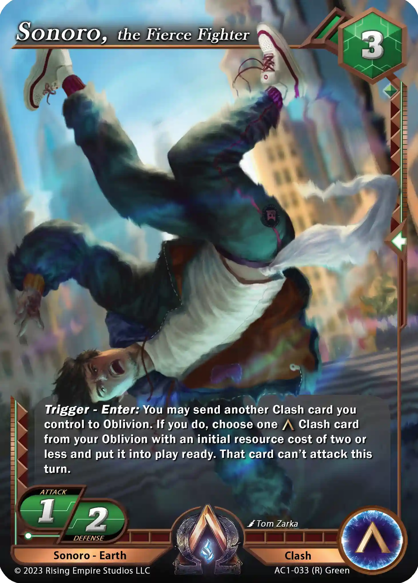 Sonoro, the Fierce Fighter