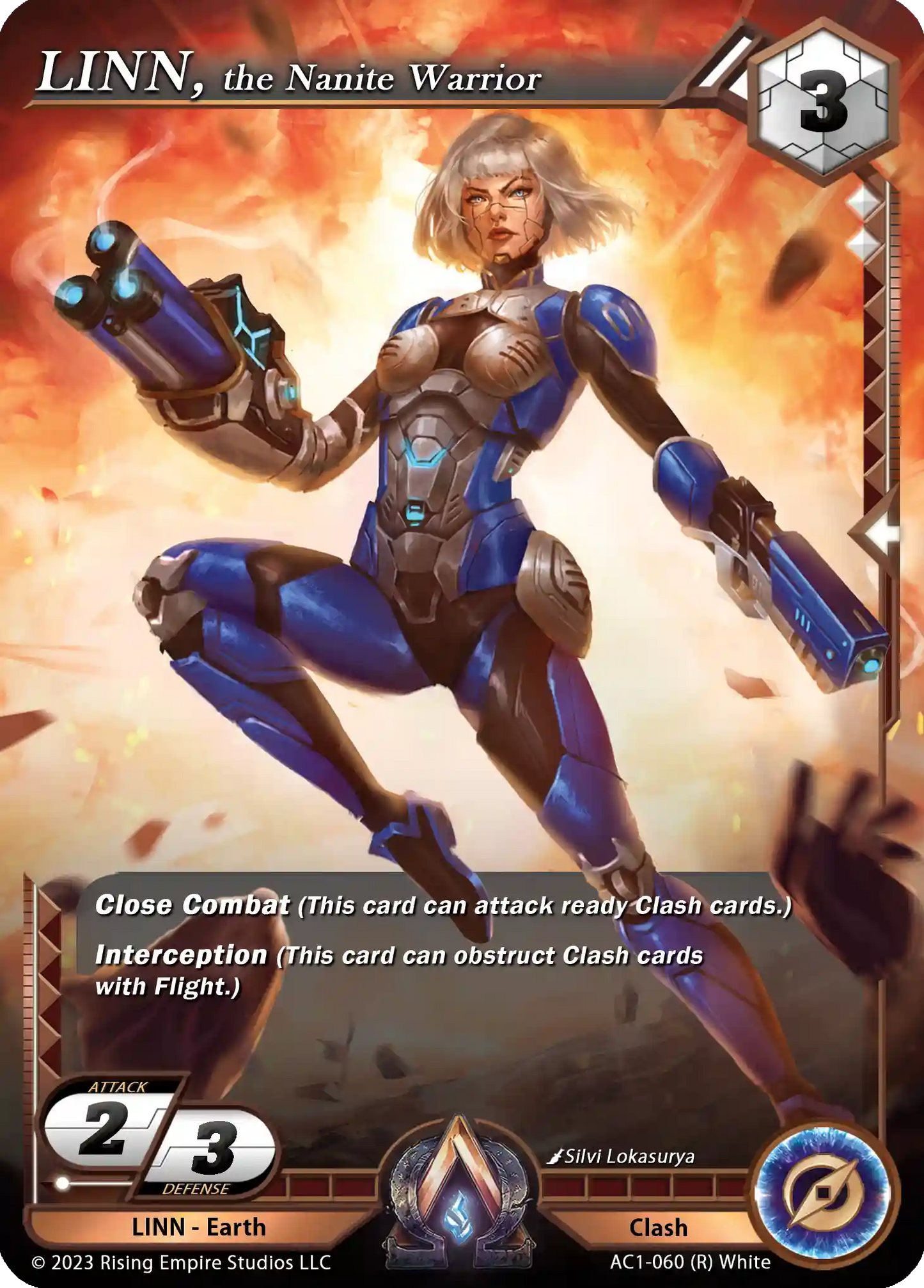 LINN, the Nanite Warrior