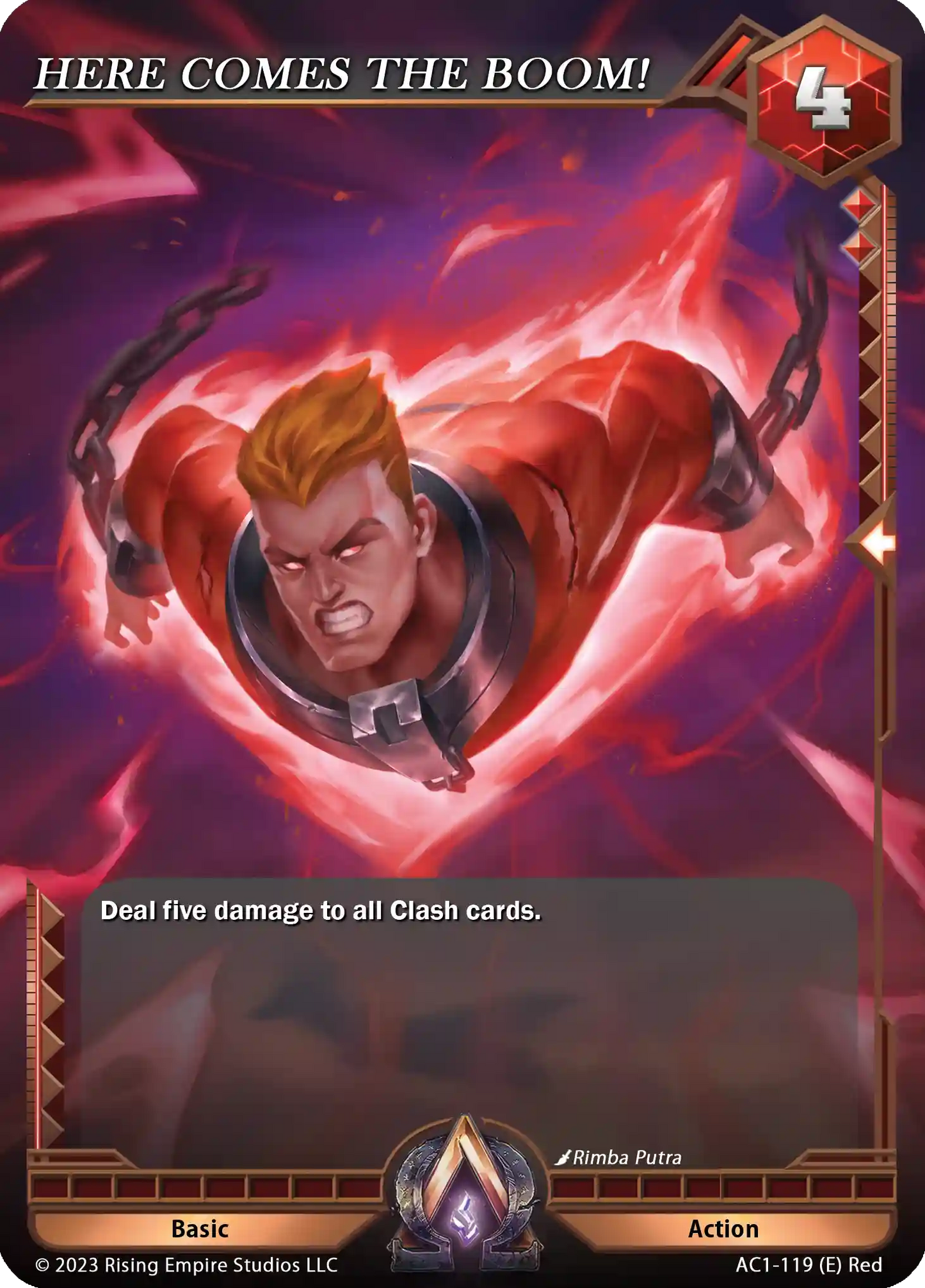 HERE COMES THE BOOM!