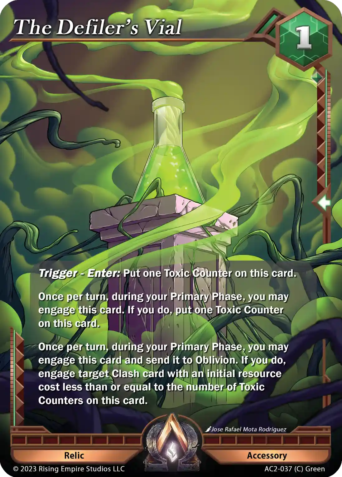 The Defiler's Vial