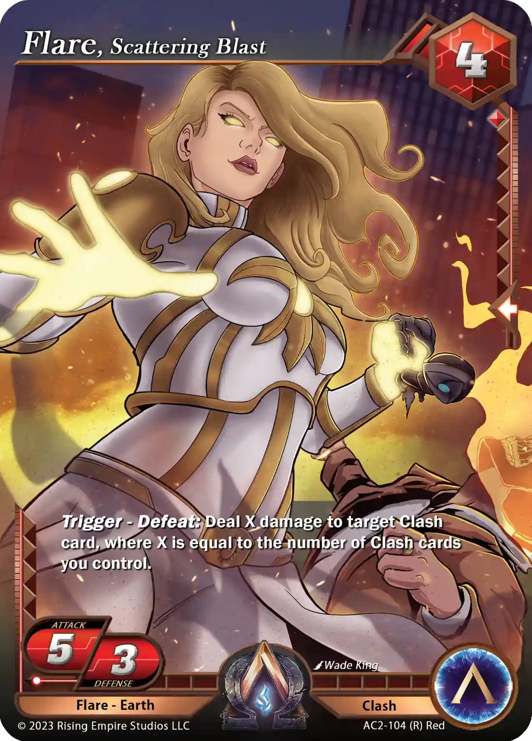 Flare, Scattering Blast