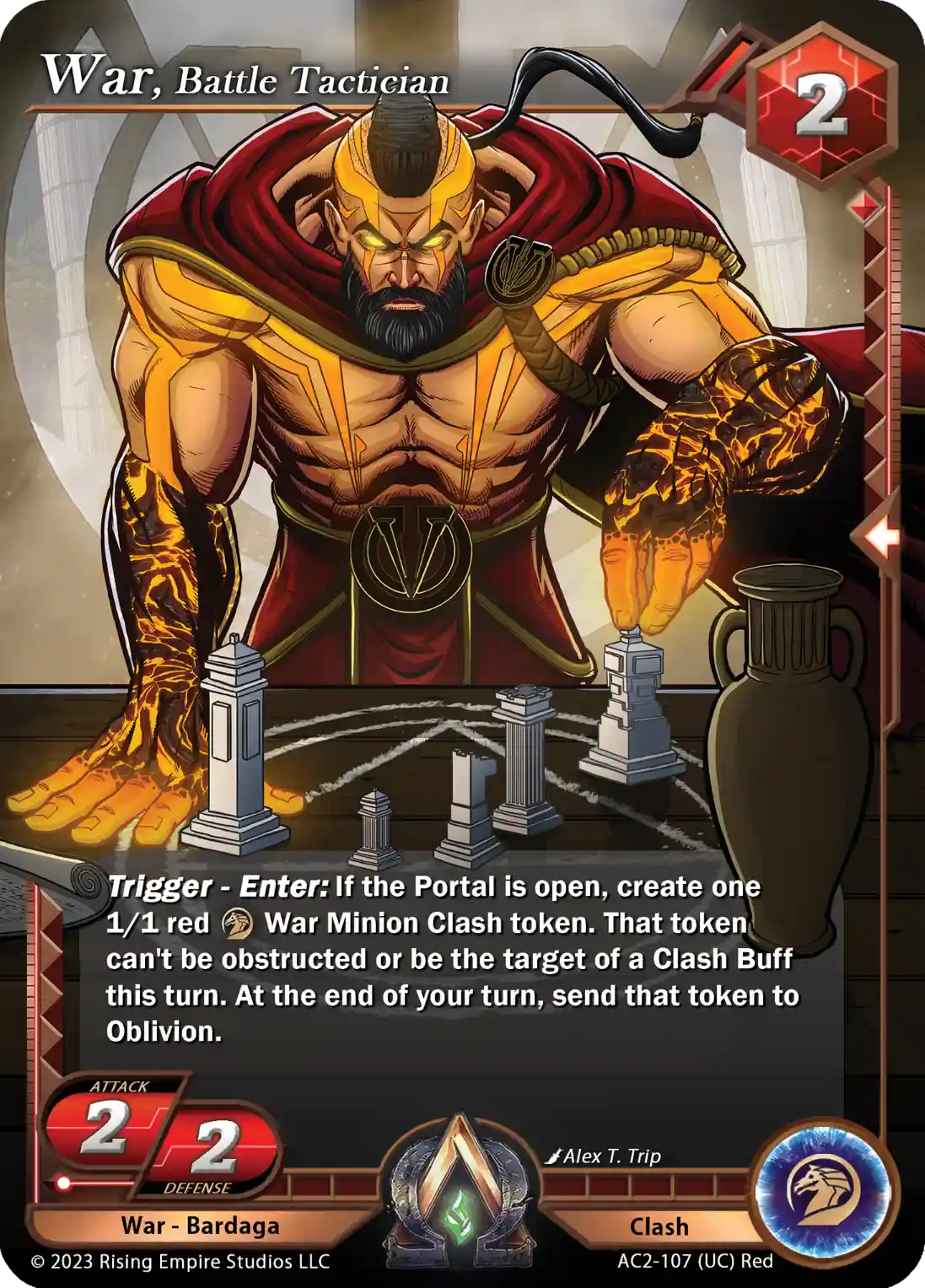 War, Battle Tactician