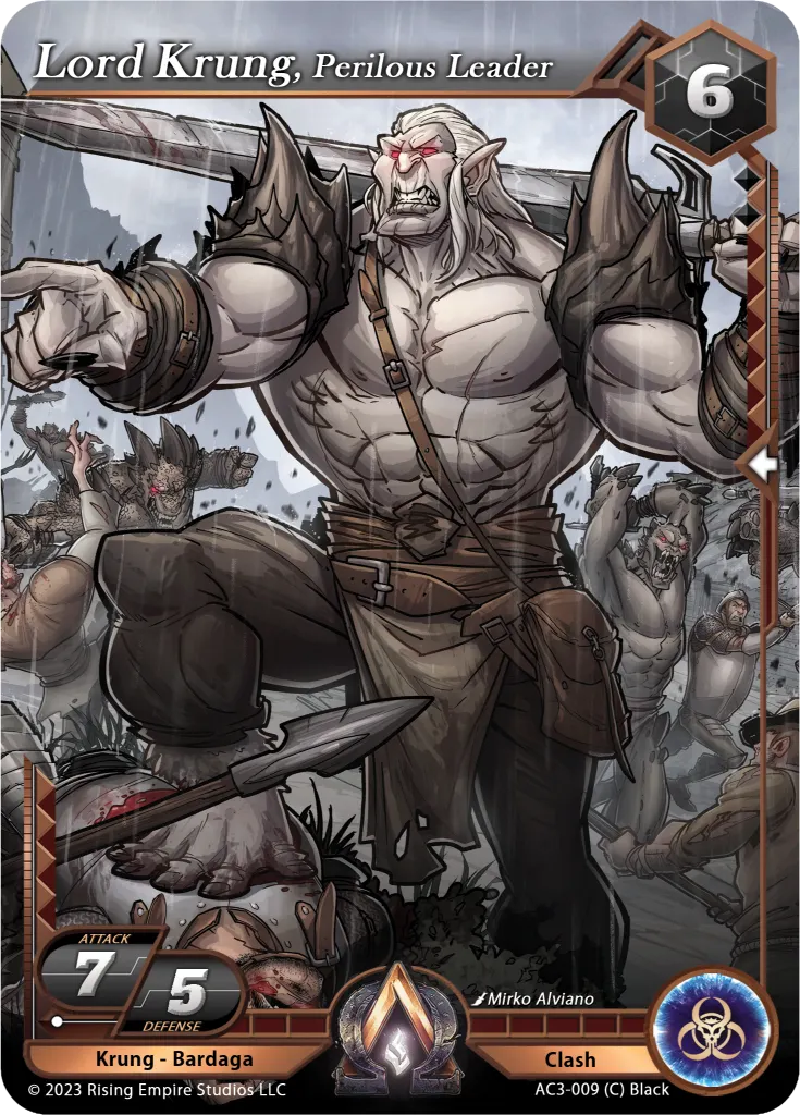 Lord Krung, Perilous Leader