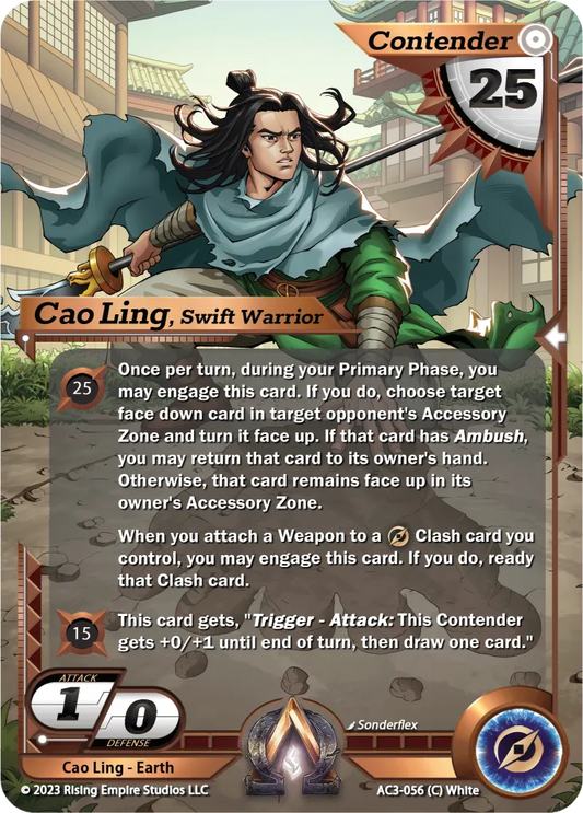 Cao Ling, Swift Warrior