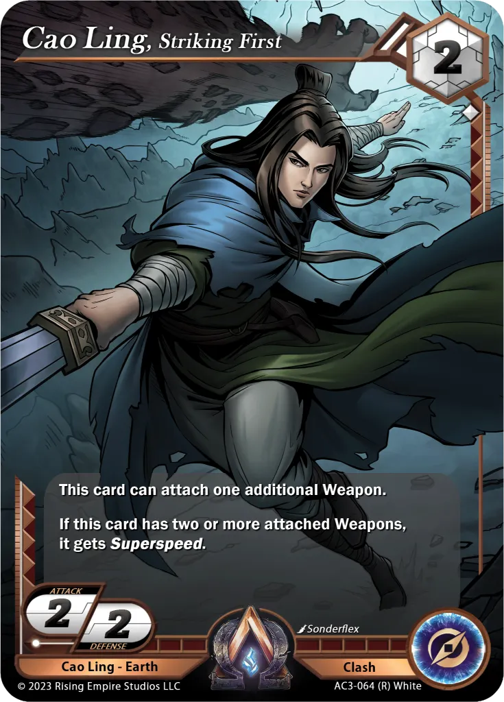 Cao Ling, Striking First