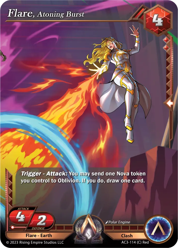 Flare, Atoning Burst