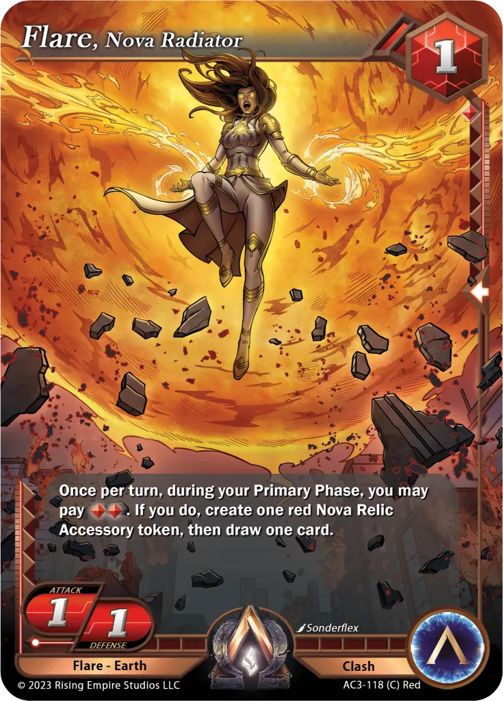 Flare, Nova Radiator