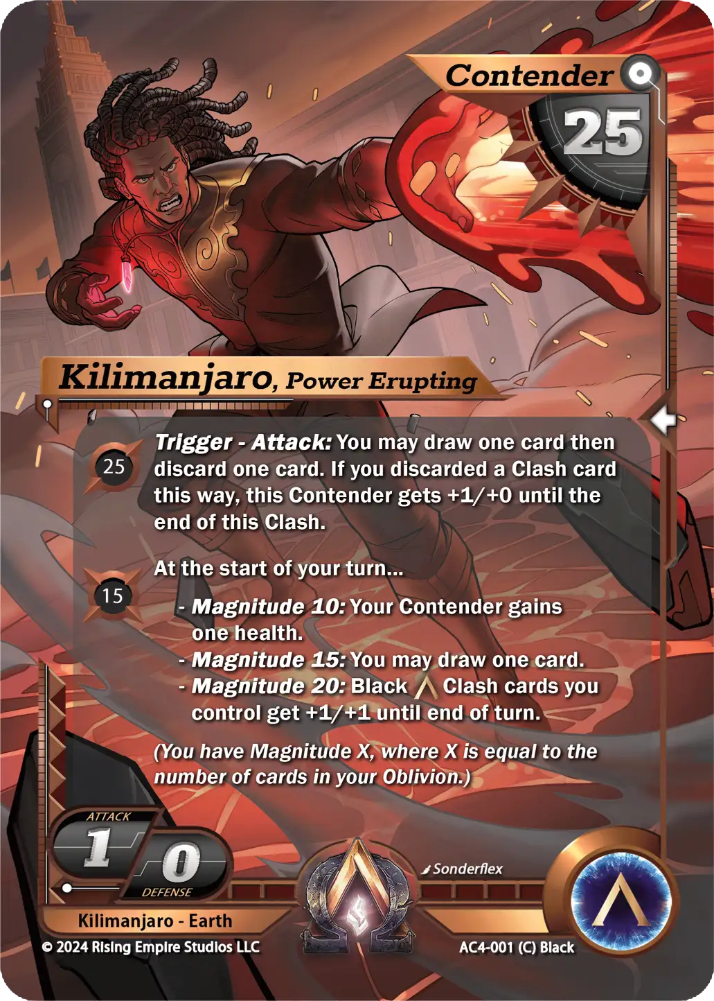 Kilimanjaro, Power Erupting