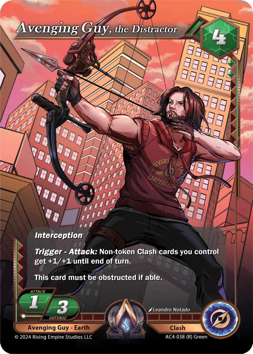 Avenging Guy, The Distractor