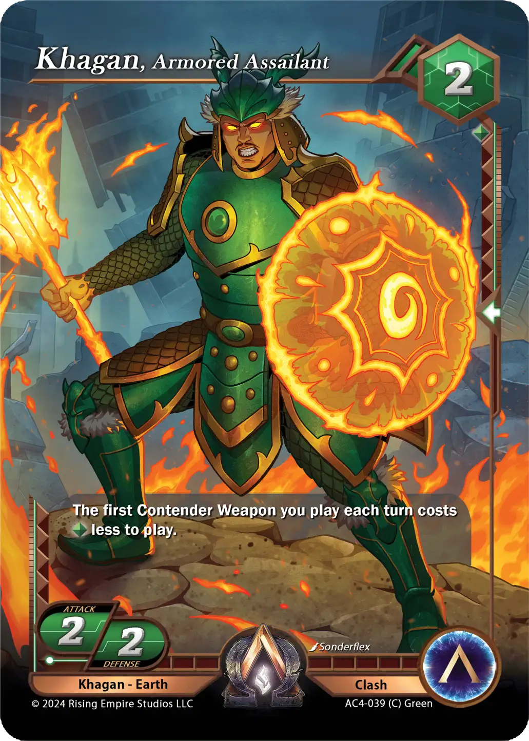 Khagan, Armored Assailant