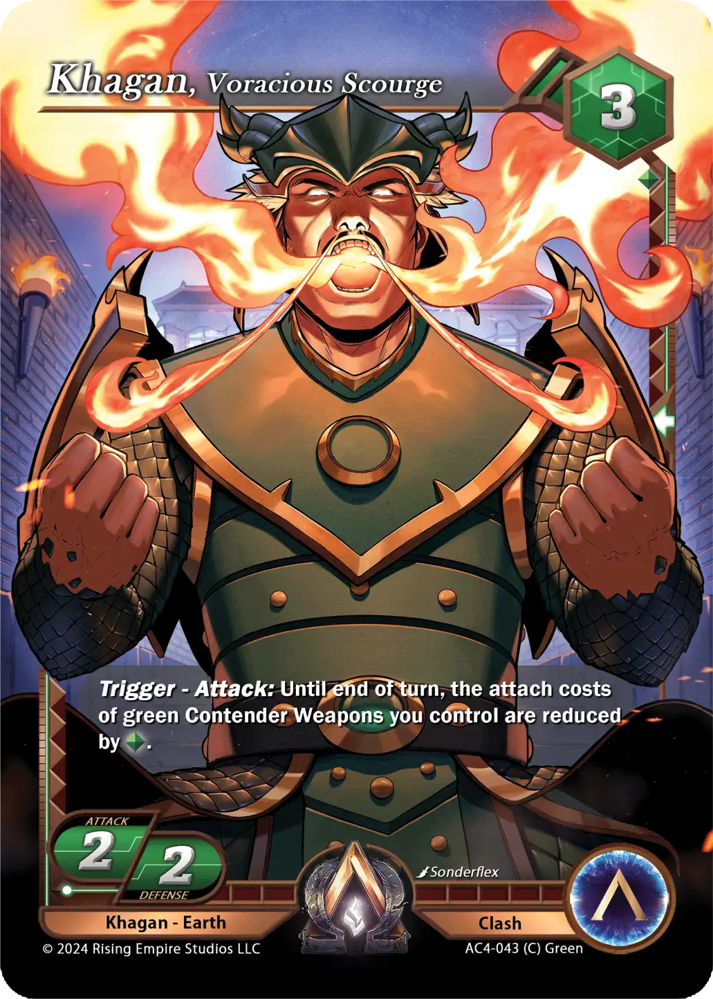 Khagan, Voracious Scourge