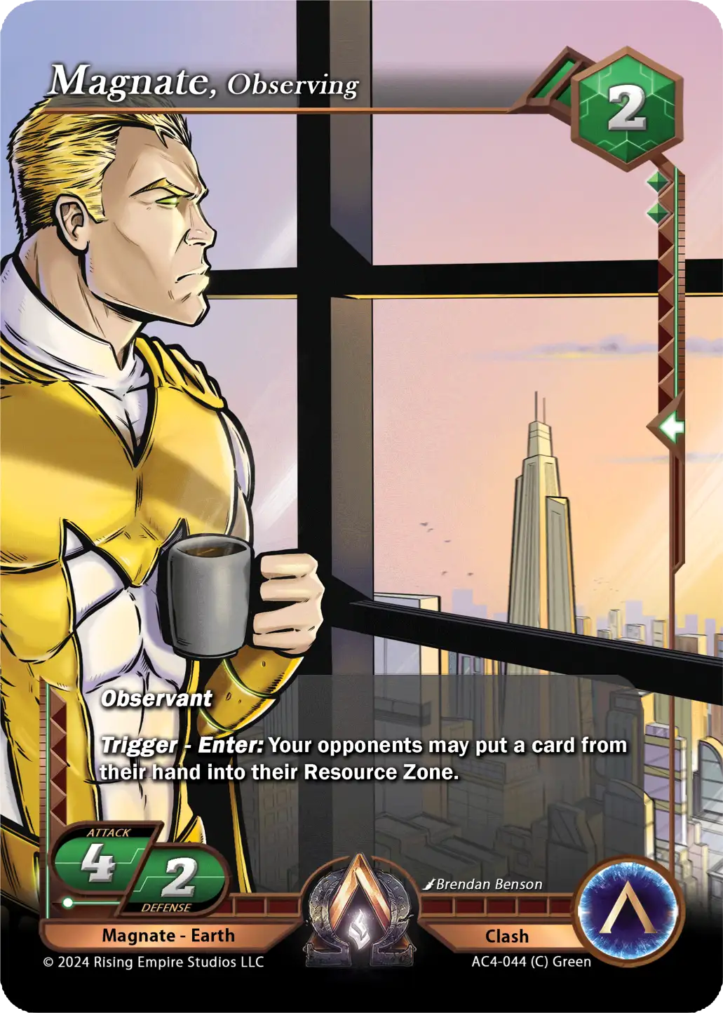 Magnate, Observing