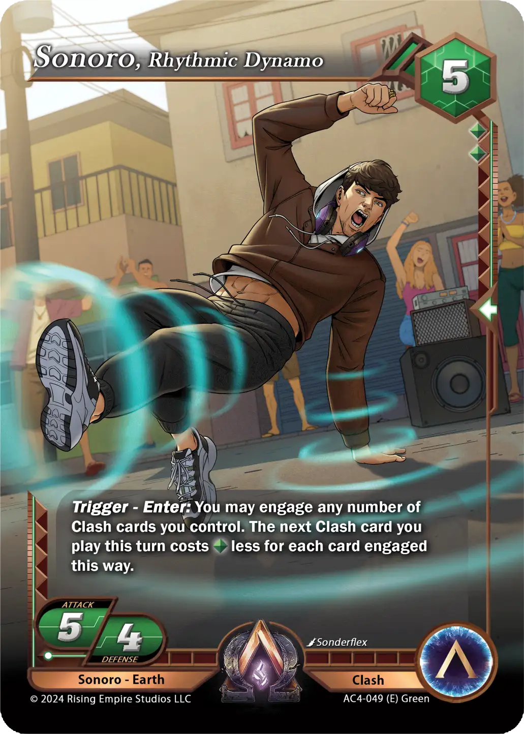 Sonoro, Rhythmic Dynamo