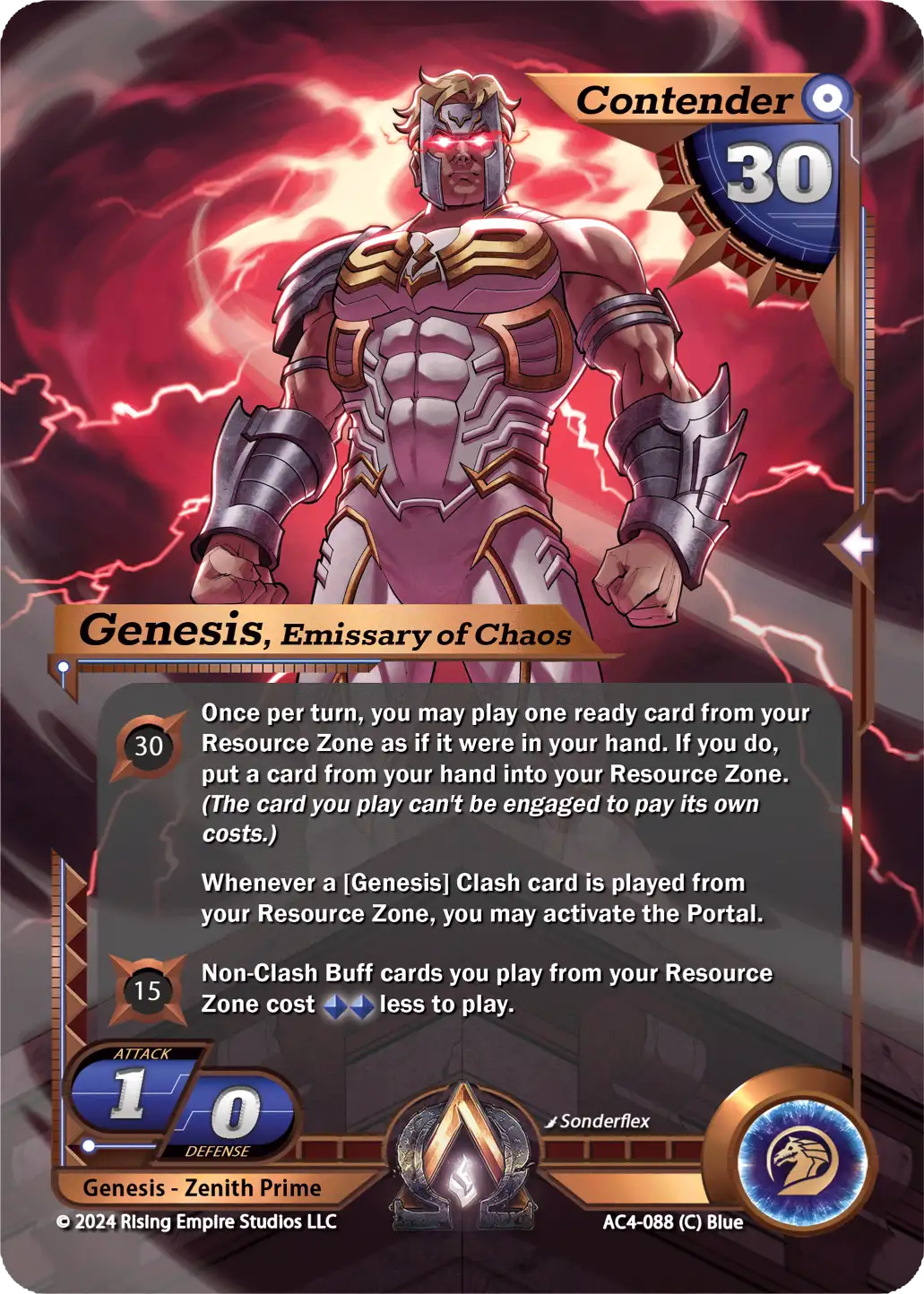 Genesis, Emissary of Chaos