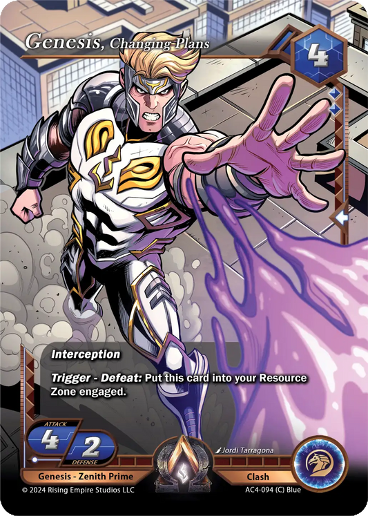 Genesis, Changing Plans