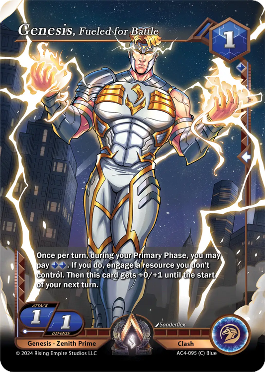 Genesis, Fueled for Battle