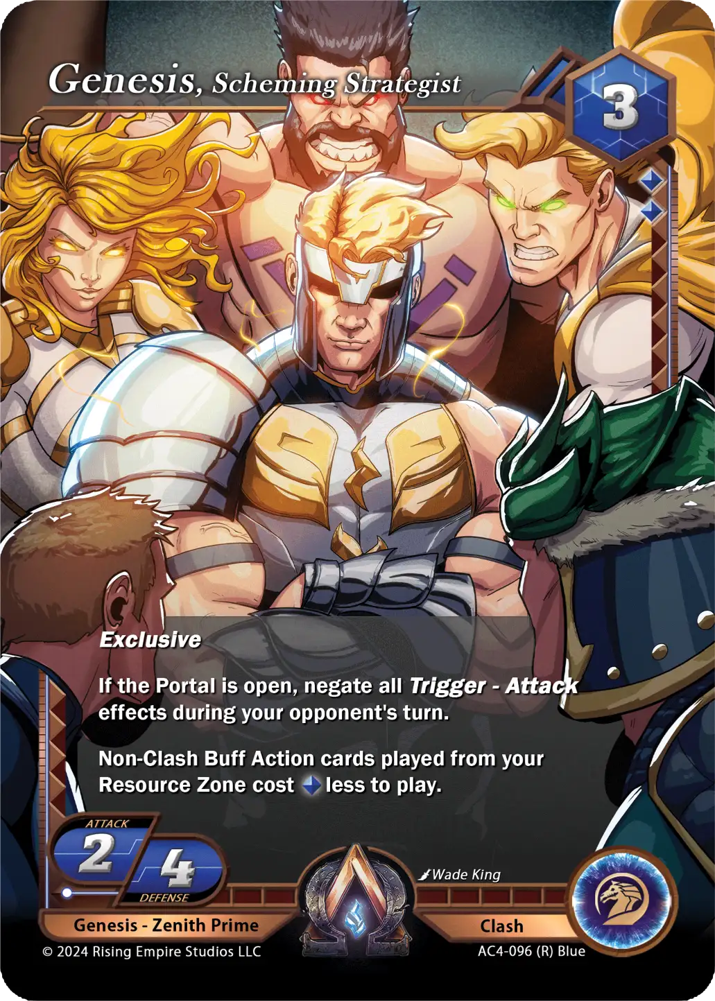 Genesis, Scheming Strategist