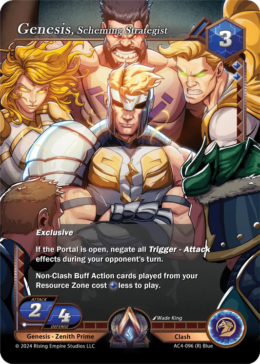 Genesis, Scheming Strategist