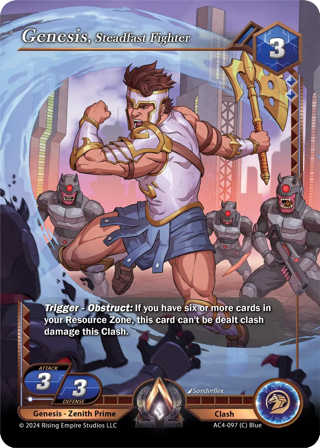 Genesis, Steadfast Fighter