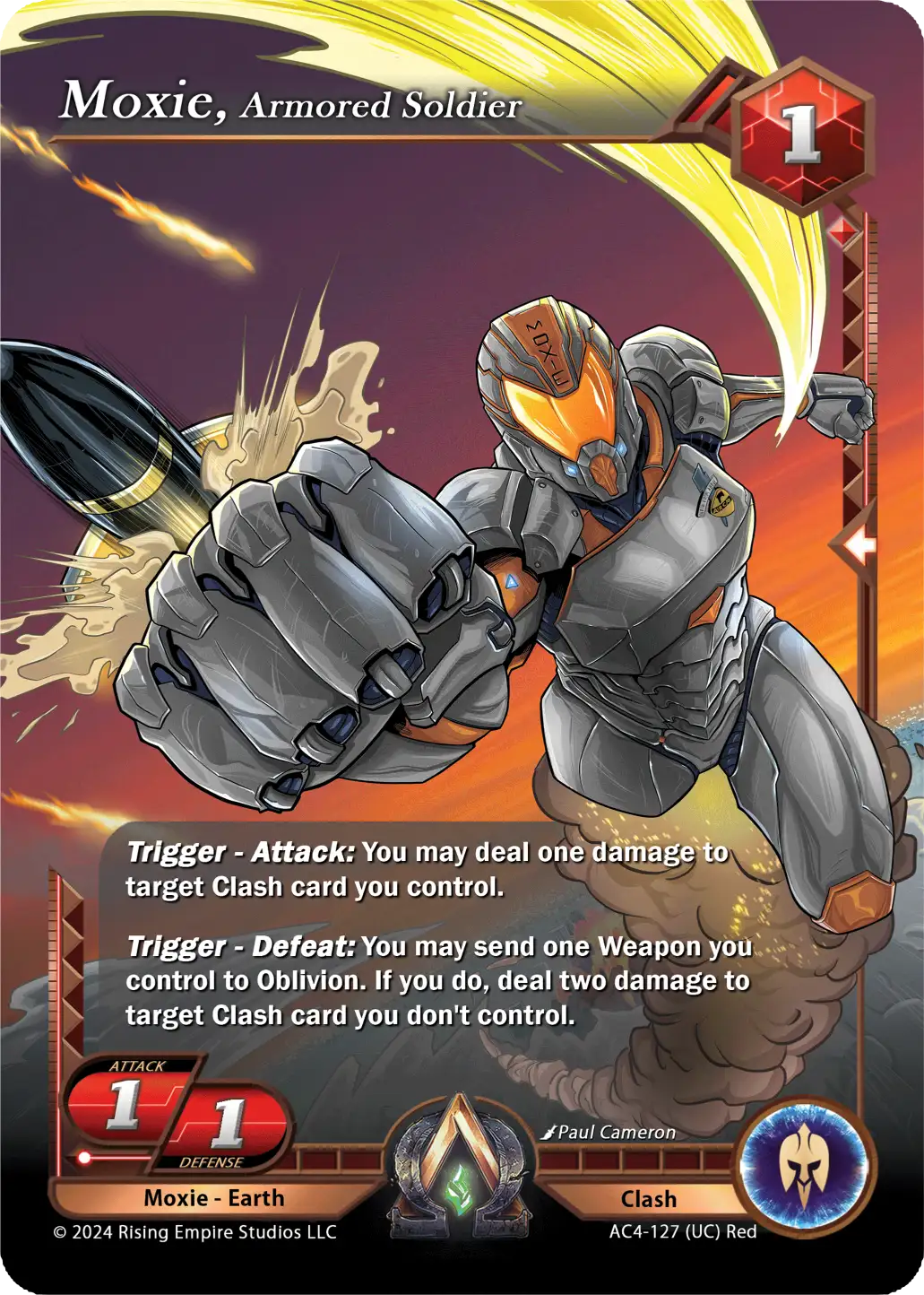 Moxie, Armored Soldier