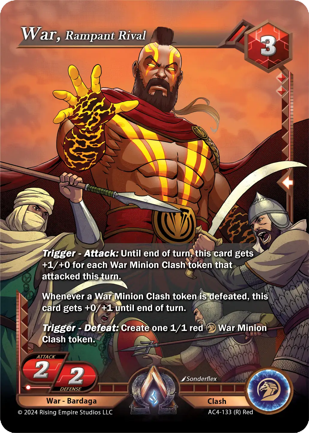 War, Rampant Rival
