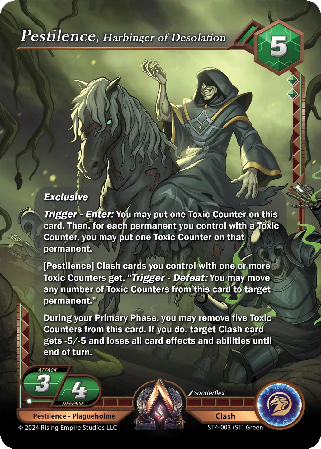 Pestilence, Harbinger of Desolation