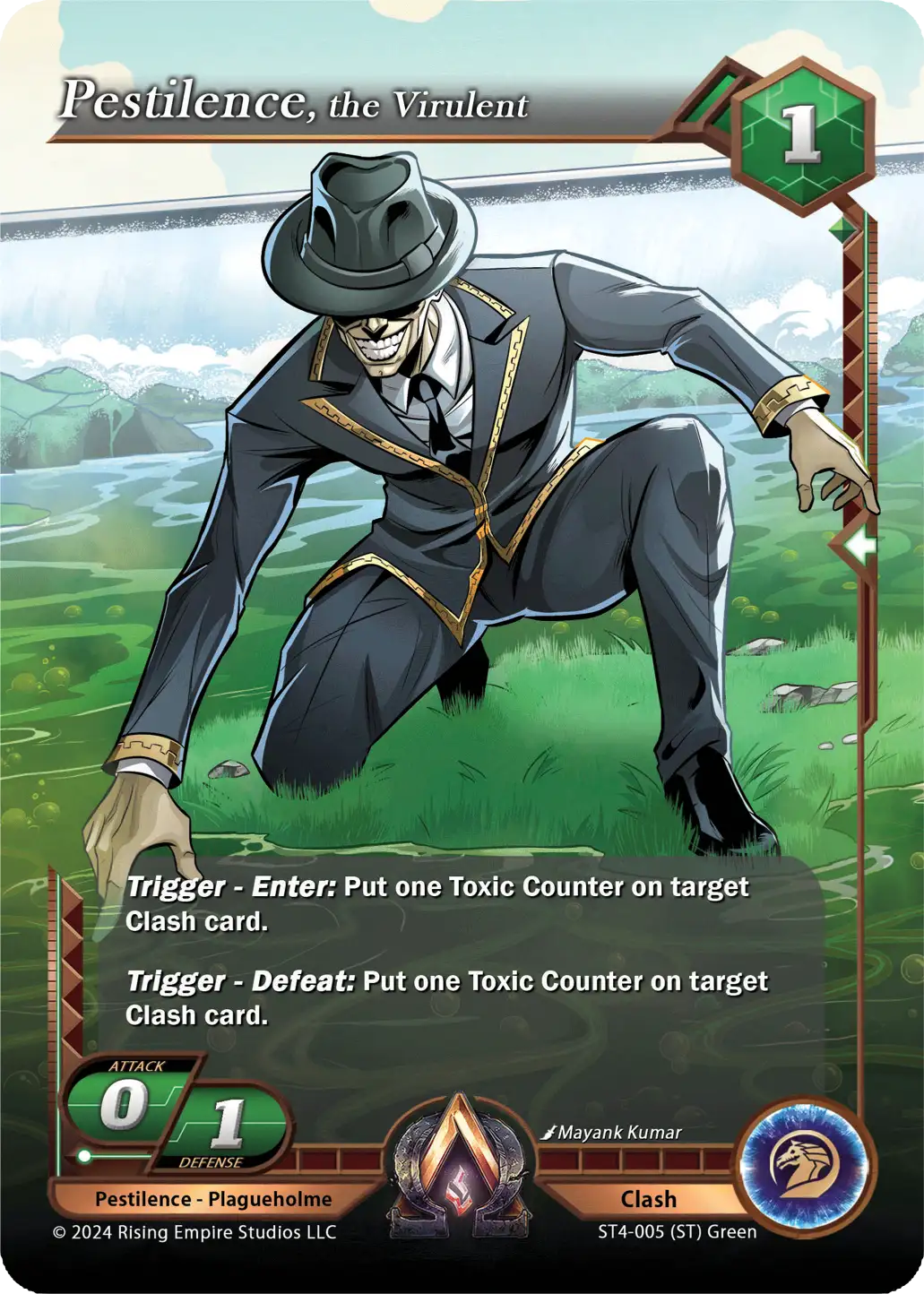 Pestilence, the Virulent