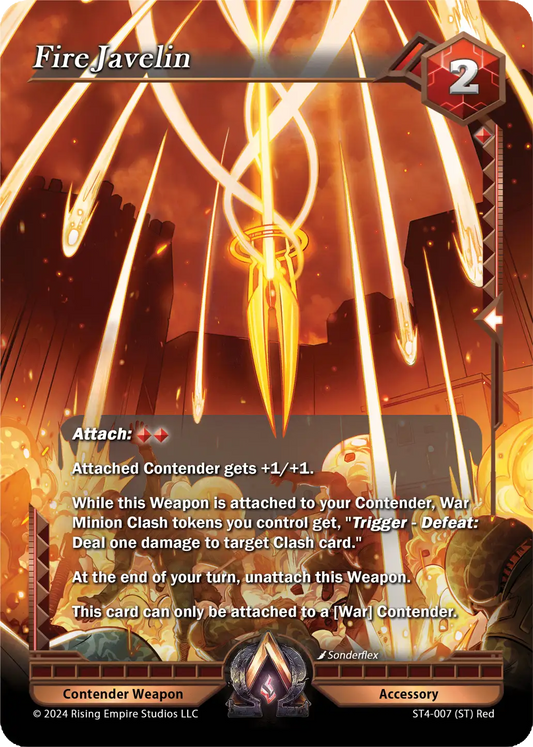 Fire Javelin
