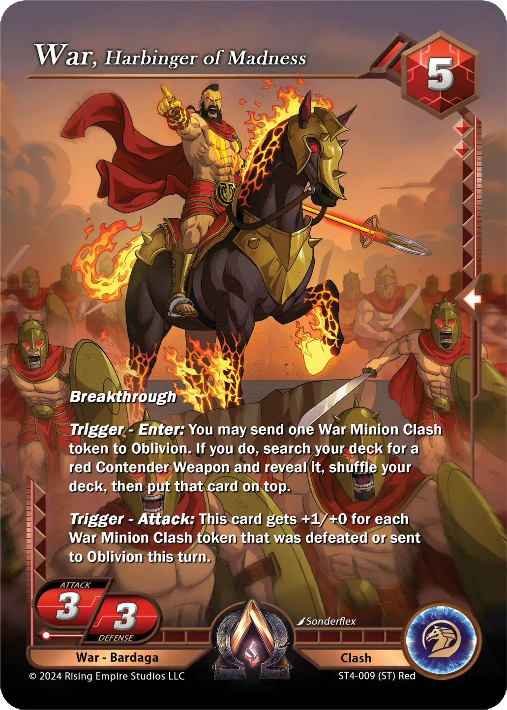 War, the Harbinger of Madness