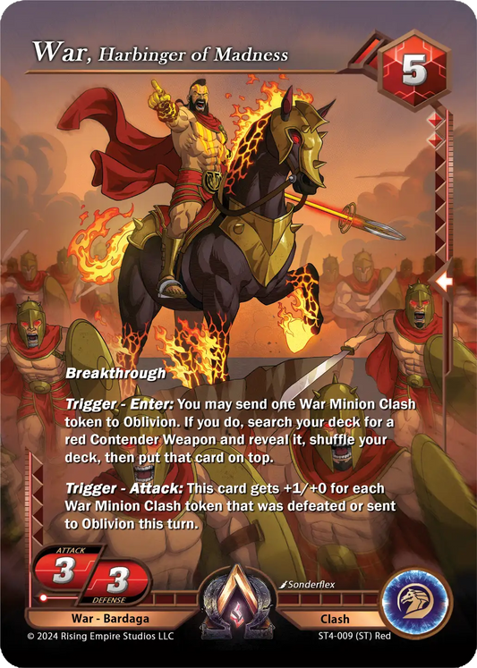 War, the Harbinger of Madness