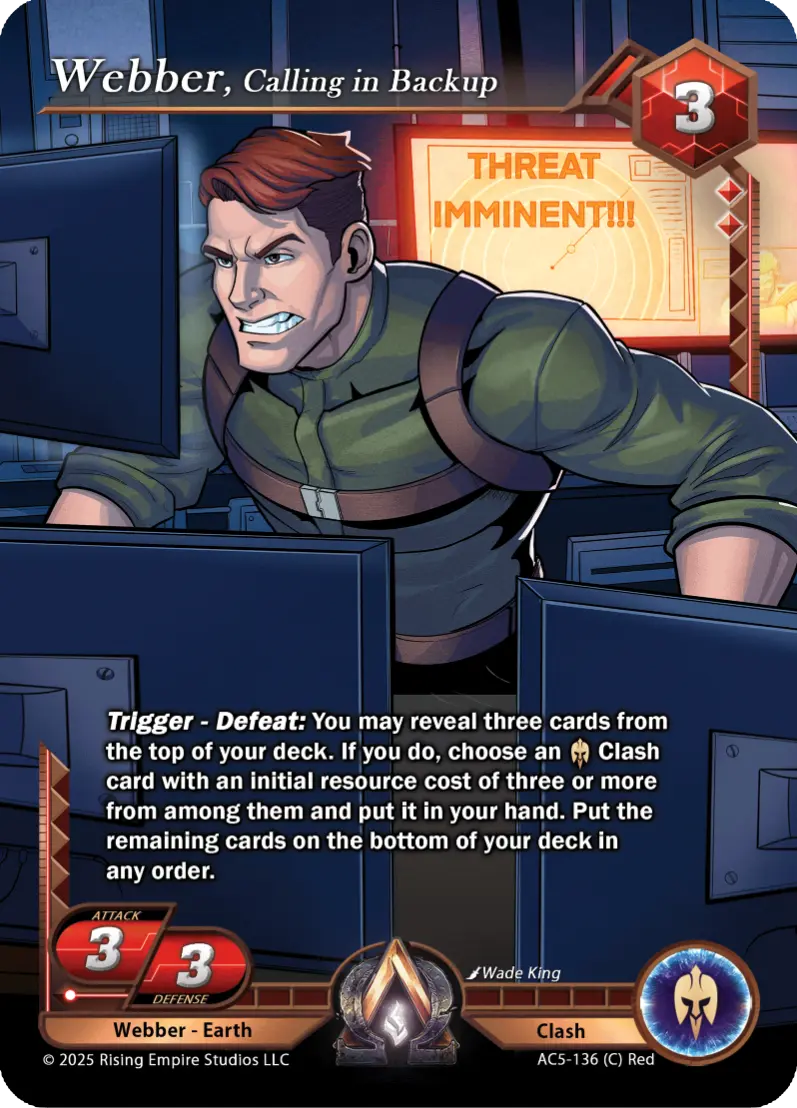 Webber, Calling in Backup