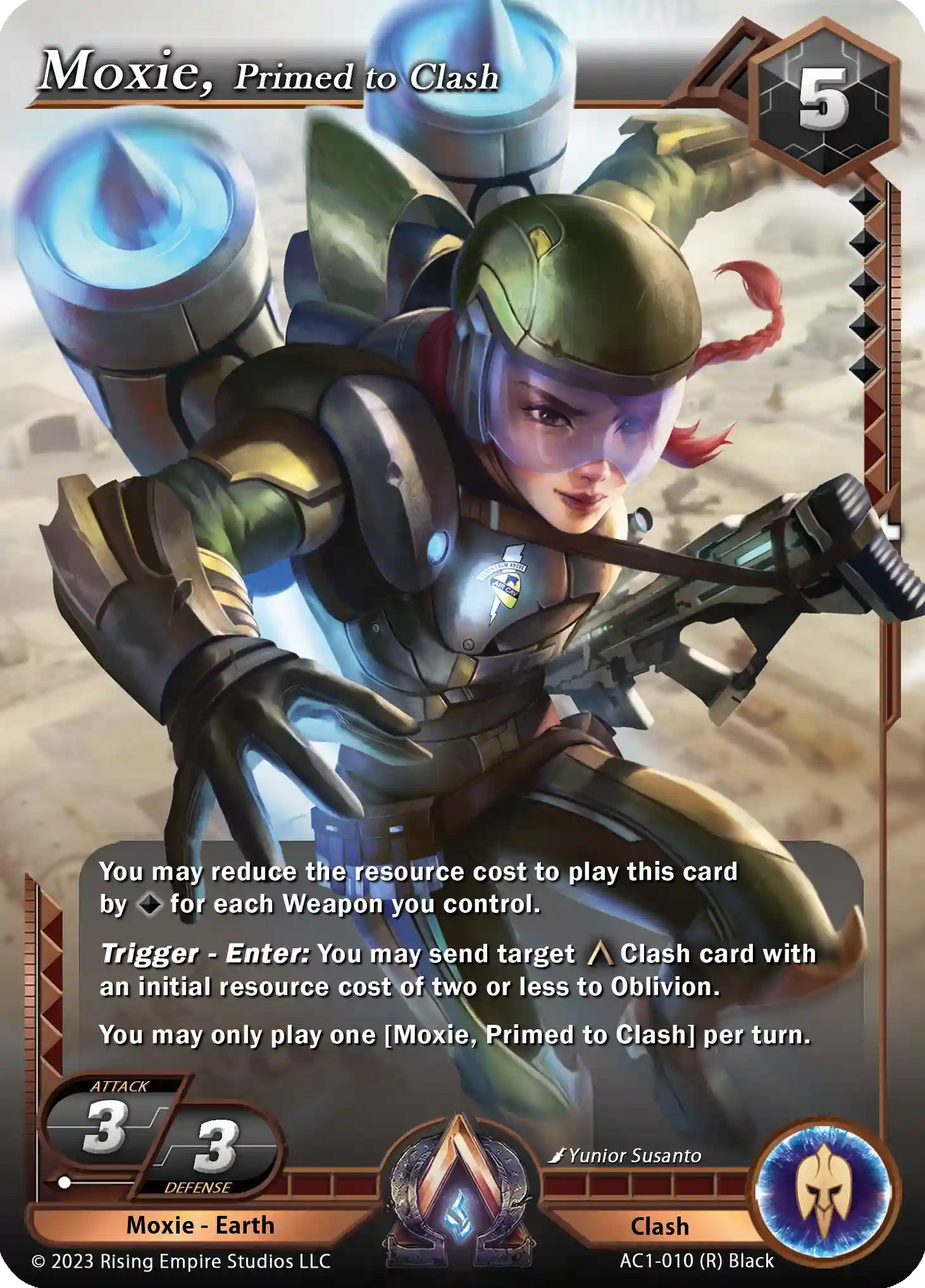 Moxie, Primed to Clash