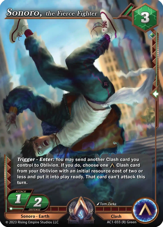 Sonoro, the Fierce Fighter