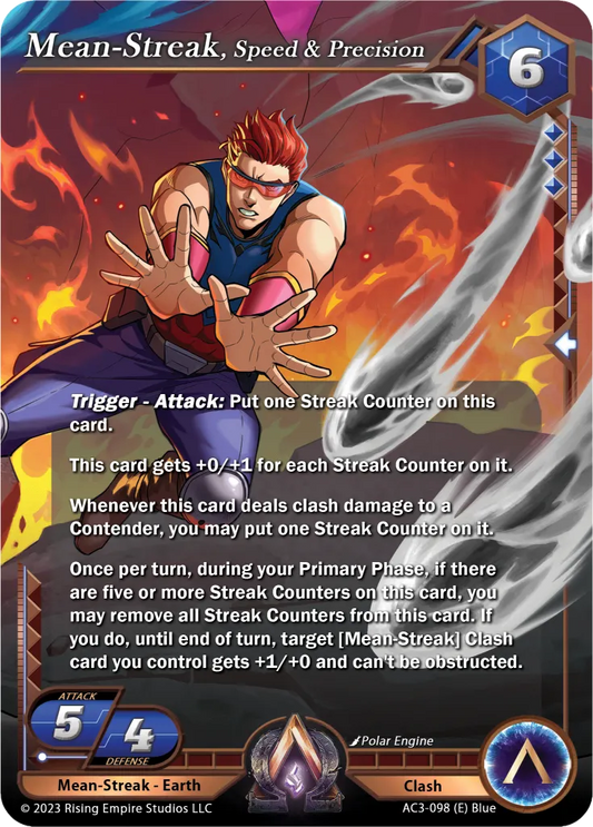 Mean-Streak, Speed and Precision
