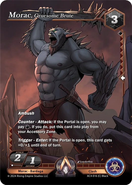 Morac, Gruesome Brute