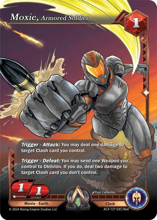 Moxie, Armored Soldier
