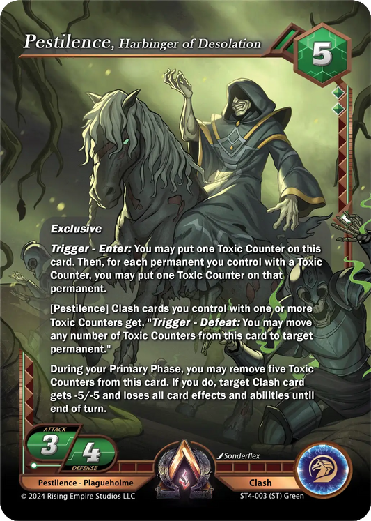 Pestilence, Harbinger of Desolation