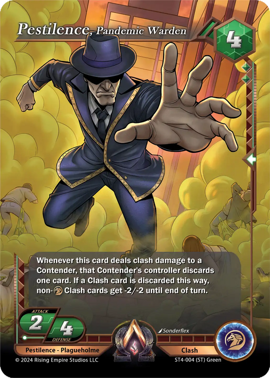 Pestilence, Pandemic Warden