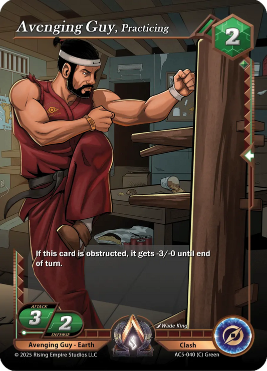 Avenging Guy, Practicing