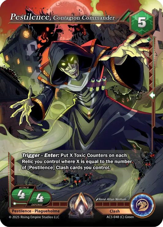 Pestilence, Contagion Commander