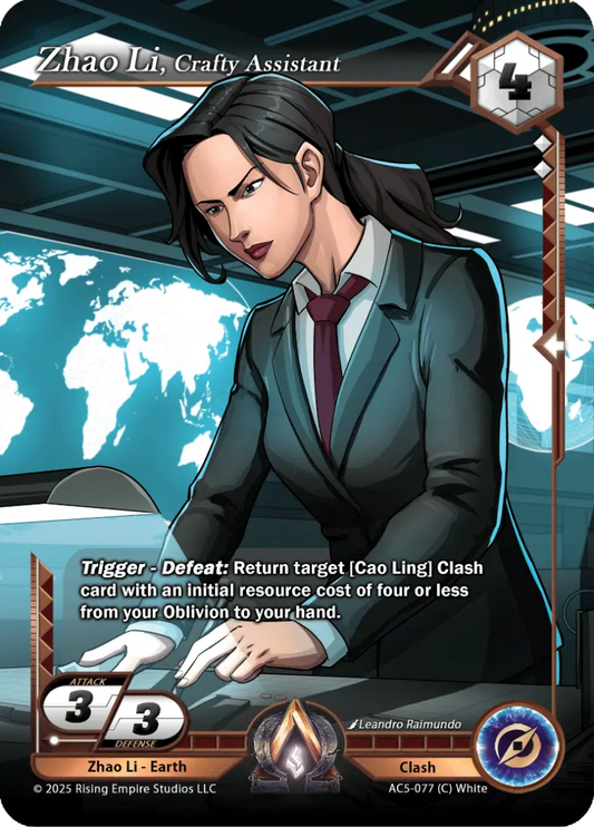 Zhao Li, Crafty Assistant