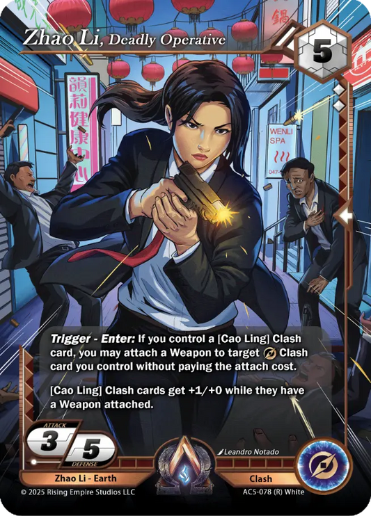 Zhao Li, Deadly Operative