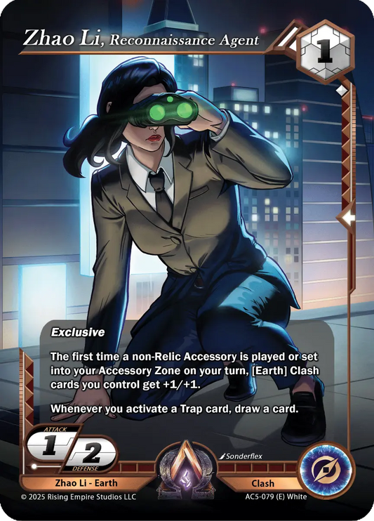 Zhao Li, Reconnaissance Agent