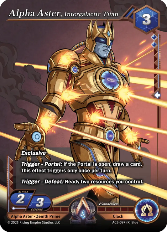 Alpha Aster, Intergalactic Titan
