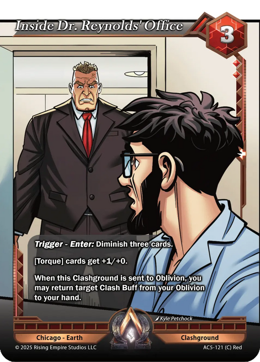 Inside Dr. Reynold's Office