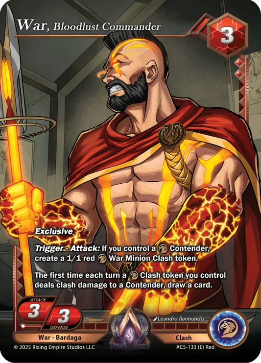 War, Bloodlust Commander