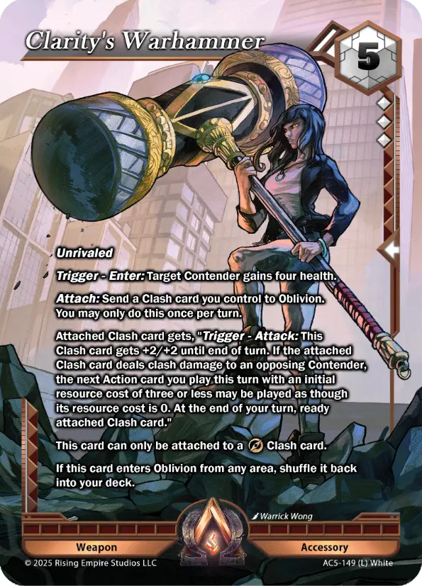 Clarity's Warhammer